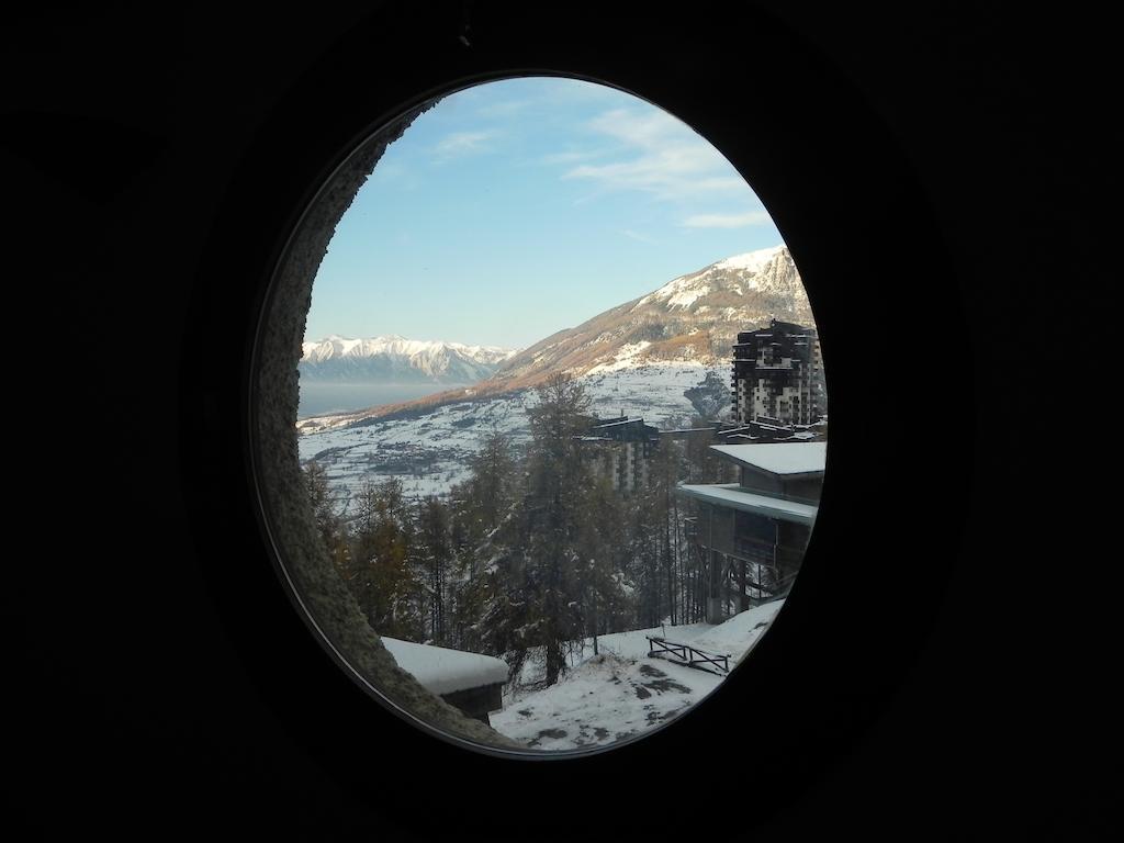Hotel Les Trappeurs Les Orres Exteriör bild